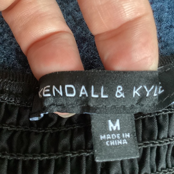 Kendall + Kylie Black Mini Dress - Medium - Picture 9 of 11